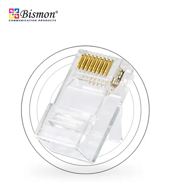 Cat6 UTP RJ45 Modular Plug new without insert-bar